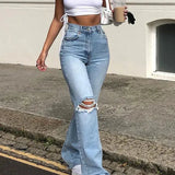 Calça Jeans Feminina Estilo Singular