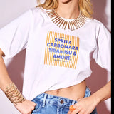 Blusa Algodão “classe A” T-Shirt