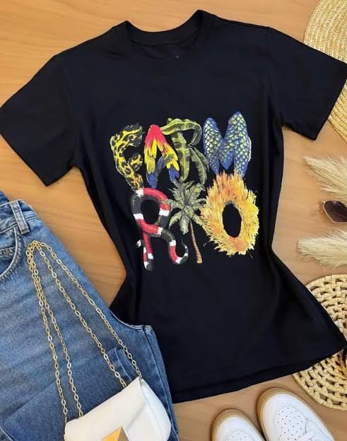 Blusa Algodão “classe A T-Shirt “Farm Rio ‘’