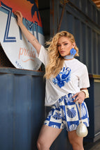 Blusa Algodão Tshirt - Farm Rio  “Exclusiva”