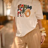 Blusa Algodão “classe A T-Shirt “Farm Rio ‘’