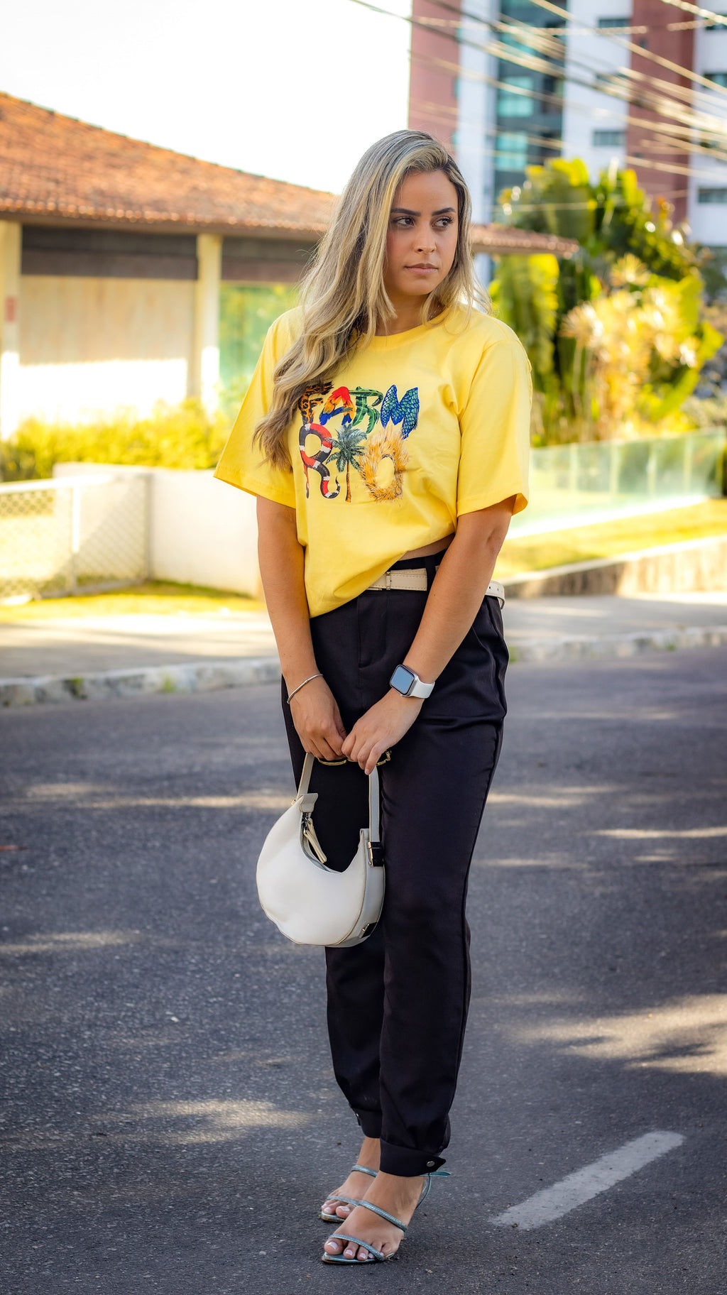 Blusa Algodão “classe A T-Shirt “Farm Rio ‘’