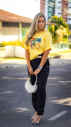 Blusa Algodão “classe A T-Shirt “Farm Rio ‘’