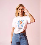 Blusa Algodão “classe A” T-Shirt Sardines