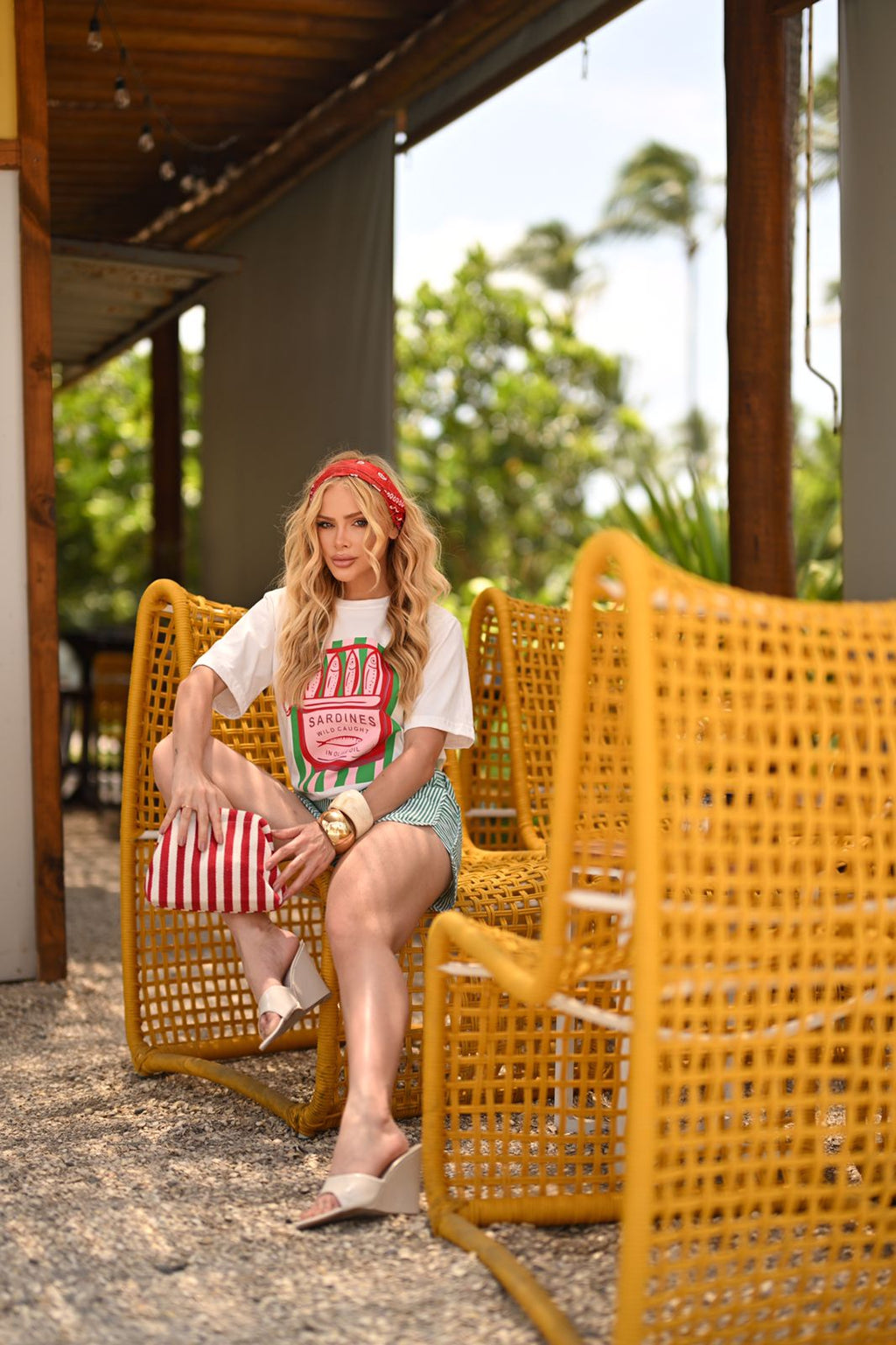 Blusa Algodão “classe A” T-Shirt Sardines