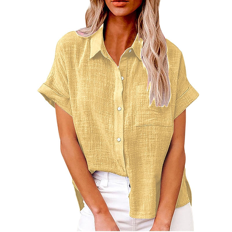 Camisa Feminina Casual Verão