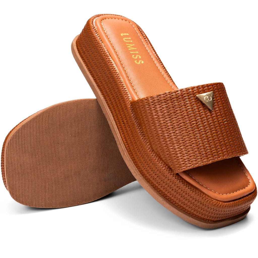 Tamanco Feminino Sandália Flatform VL "Lançamento"