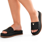 Tamanco Feminino Sandália Flatform VL "Lançamento"